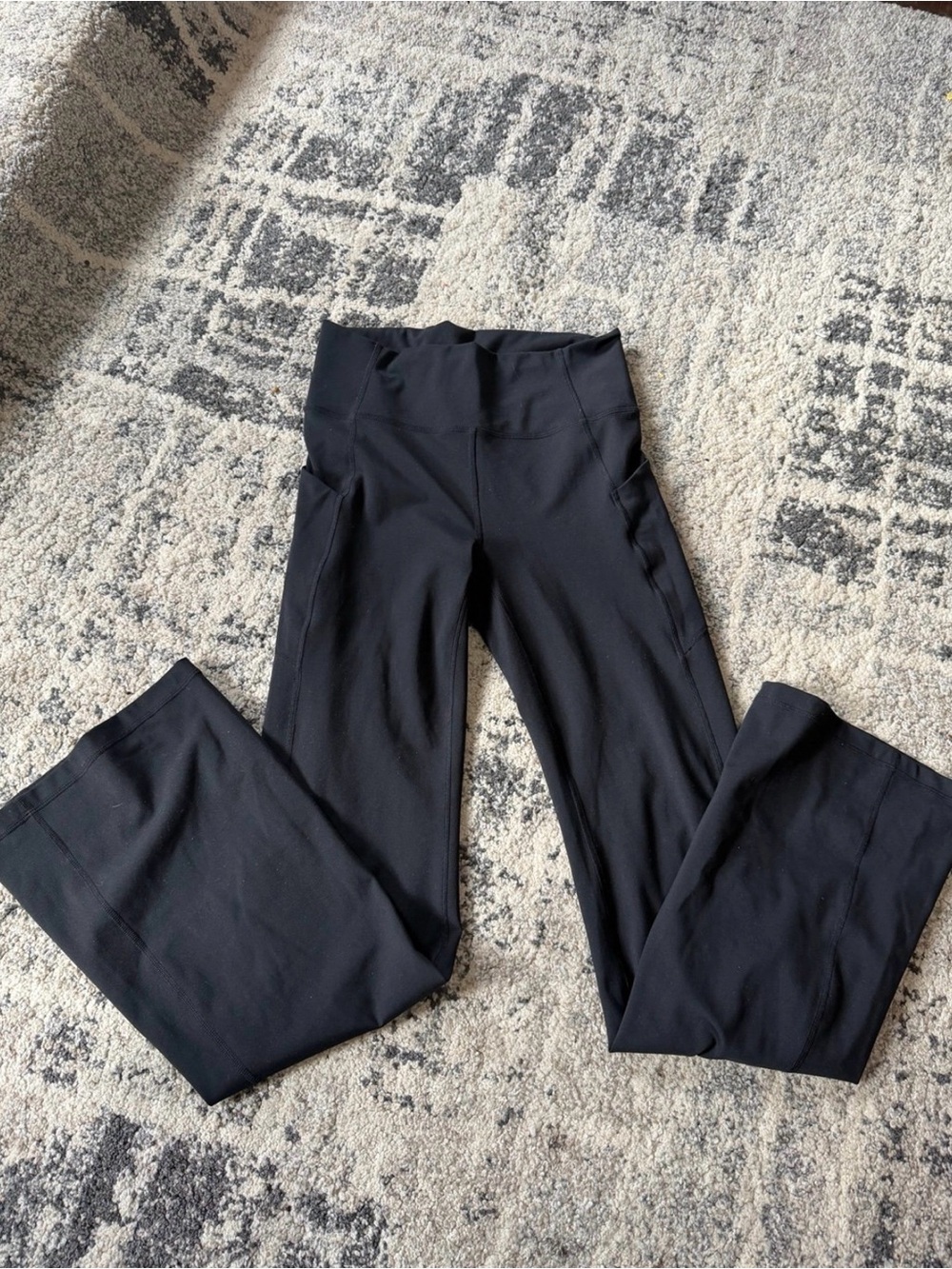 High-Waist Black Active Yoga Pants